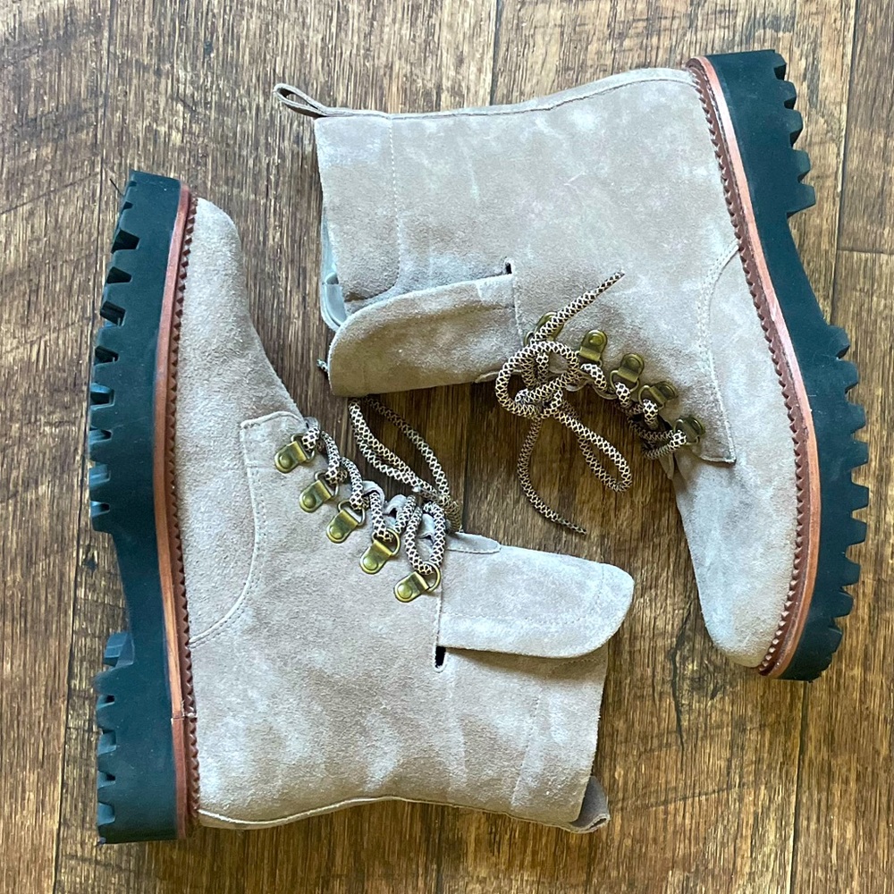 Sanctuary • March Lace Up Hiking Boots Brand New - Picture 5 of 13